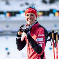 Um Biathlon-Newcomerin Anamarija Lampic ranken sich Gerüchte über ein Comeback im Skilanglauf - diese räumt die Slowenin nun aber aus der Welt.
