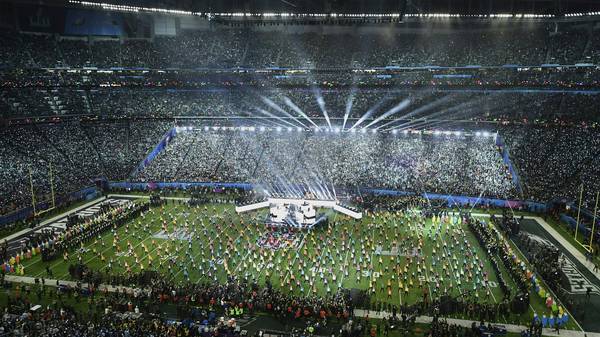 Justin Timberlake beim Super Bowl