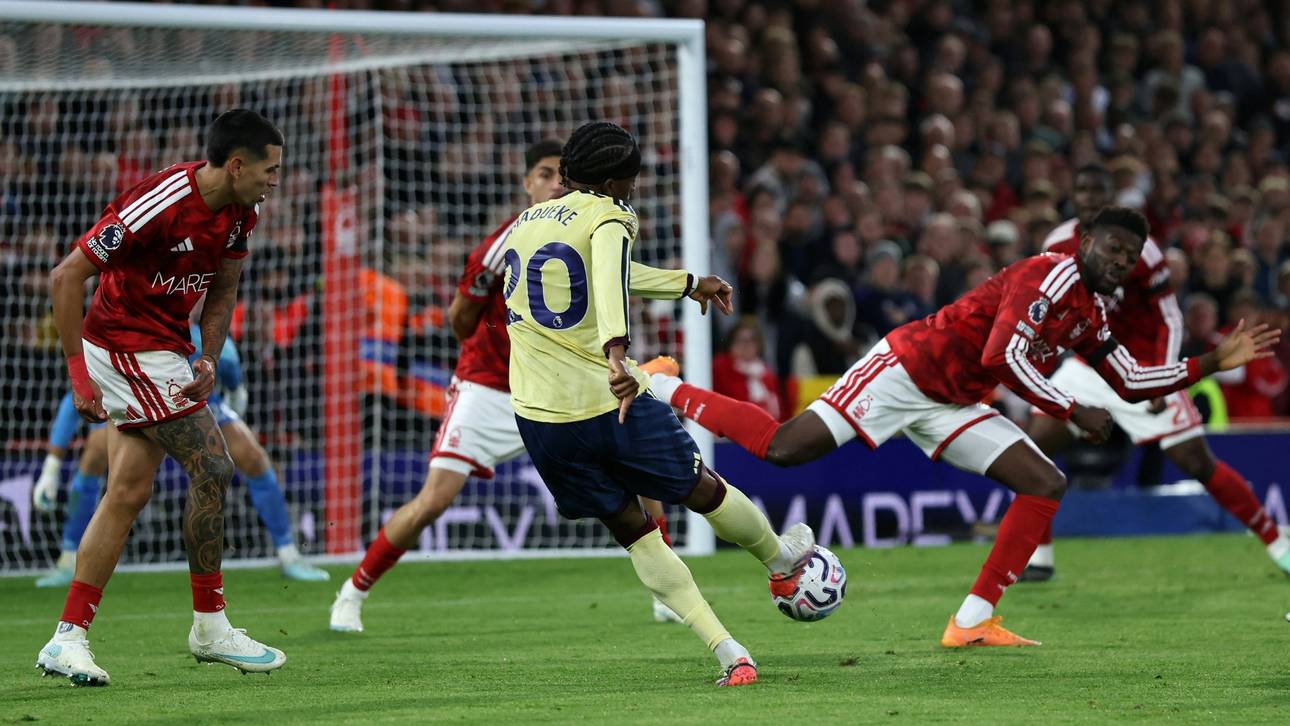 Rang zwei verteidigt: Madueke rettet Arsenal