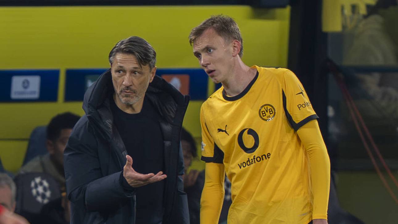 Niko Kovac (l.) relativiert seine Aussagen über Maxi Beier (r.)