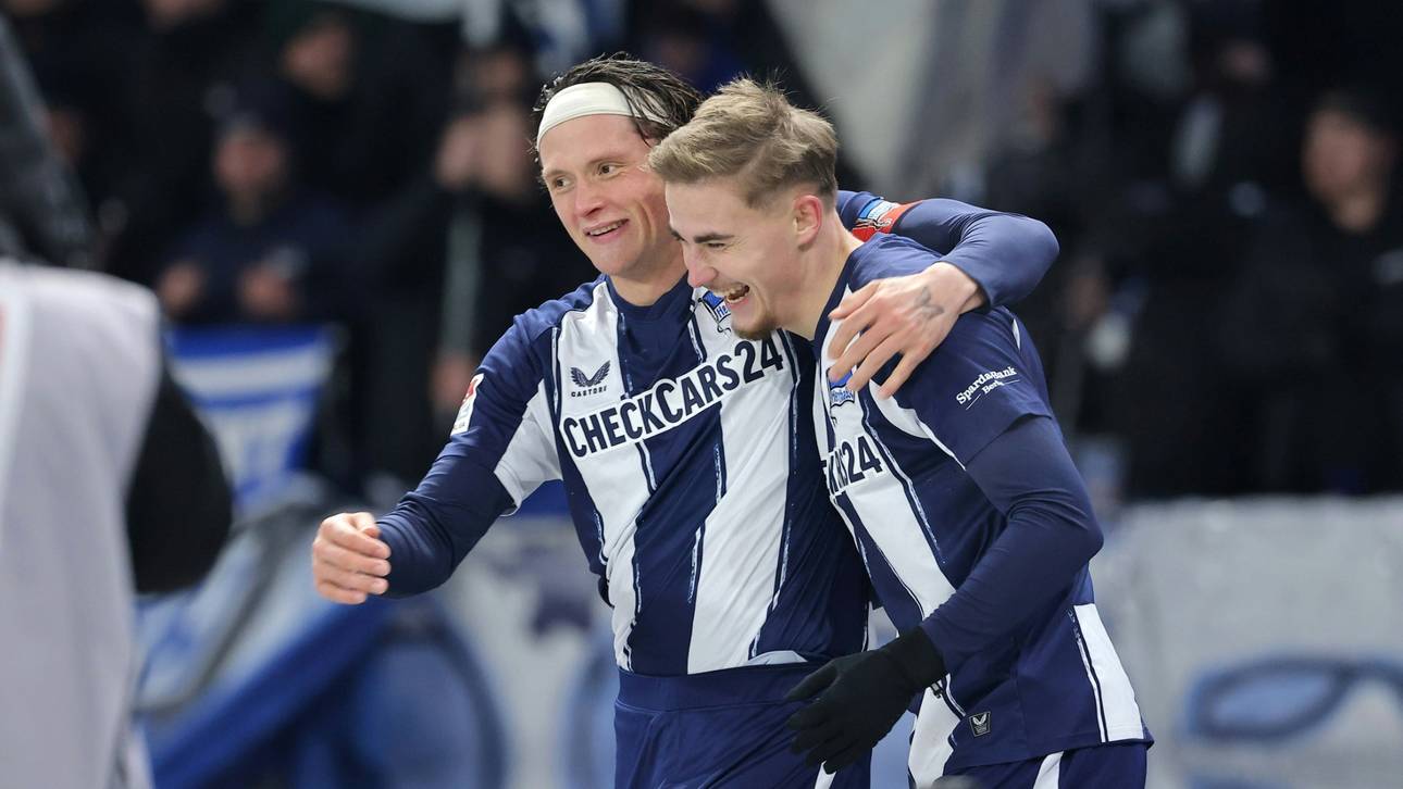 Hertha BSC setzt Siegesserie fort