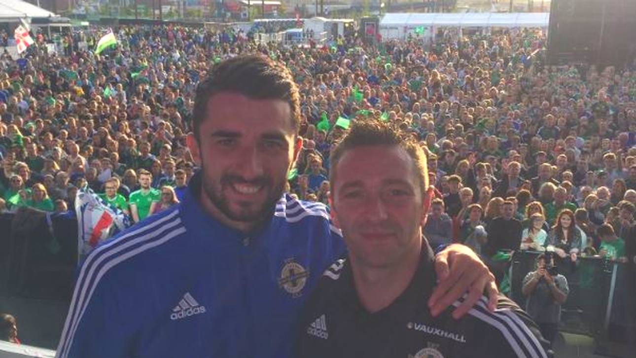 Bankdrücker Grigg bei Rückkehr gefeiert