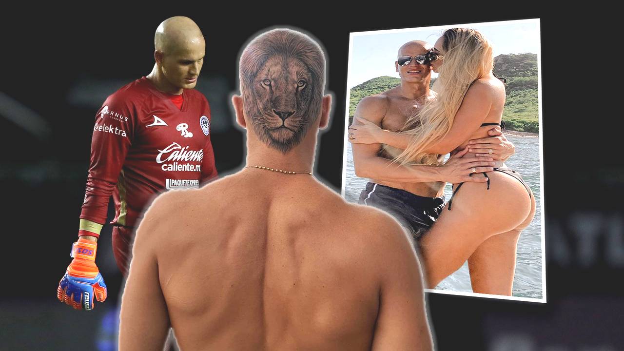 Löwen-Tattoo: Torwart Sebastian Sosa nach Corona mit Löwe auf Hinterkopf