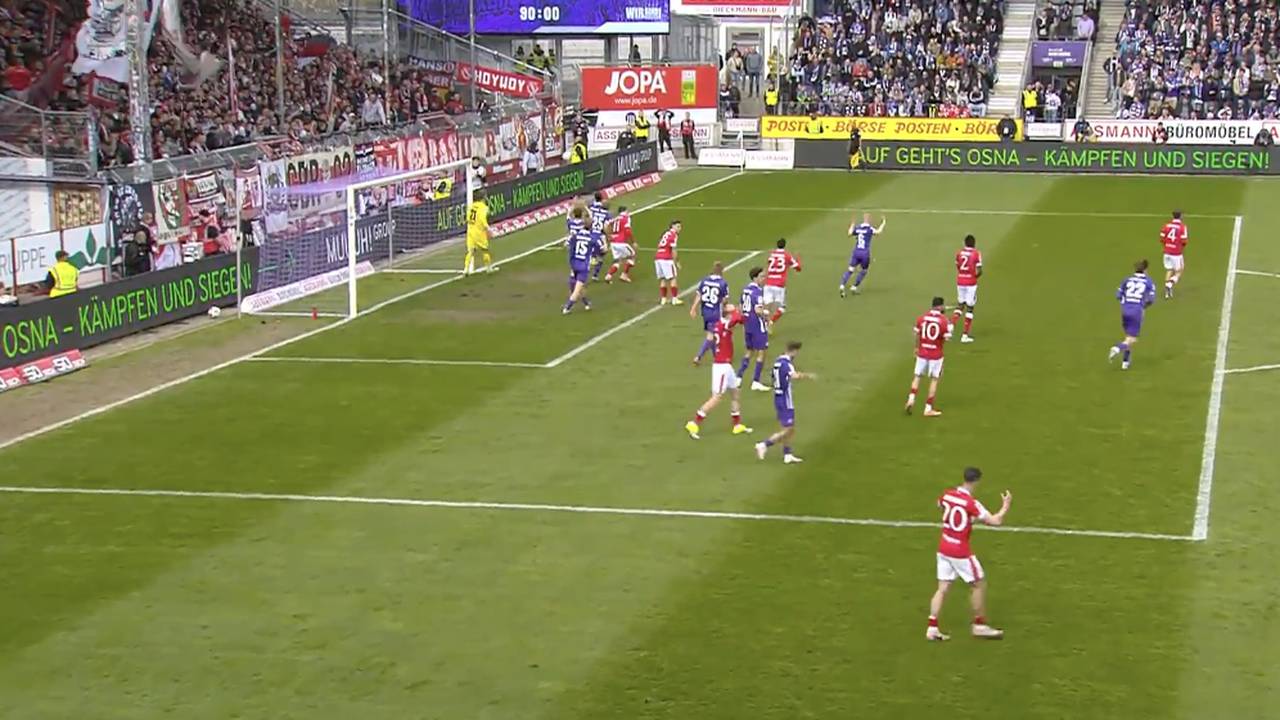 VfL Osnabrück - Energie Cottbus | Highlights der 3. Liga im Video