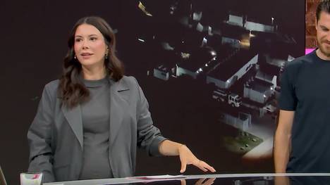 Moderatorin Laura Hofmann löst ihren Ehemann und Magenta-Experten Jonas Hofmann vor der Kamera ab - eine Situation, die für einige Schmunzler sorgt.