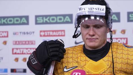 Sehr bitter ist das DEB-Team bei der Eishockey-WM gegen Dänemark ausgeschieden. Der Frust sitzt auch bei Tim Stützle noch tief. 