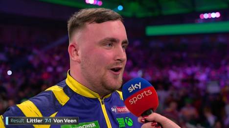 Im Interview direkt nach seinem Titelgewinn zeigt sich Weltmeister Luke Littler sehr bodenständig und denkt zuerst an die beiden Legenden des Sports, die nach dieser WM in den Ruhestand gehen.