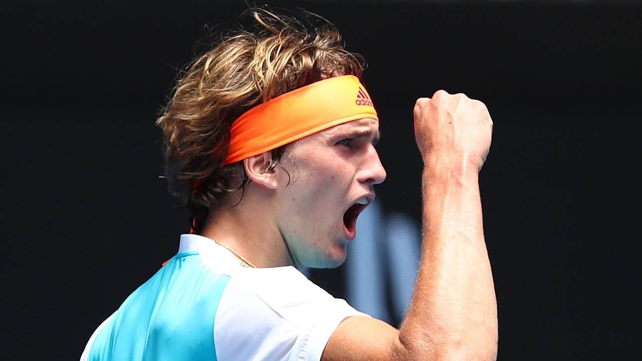 Zverev kämpft sich in Runde zwei
