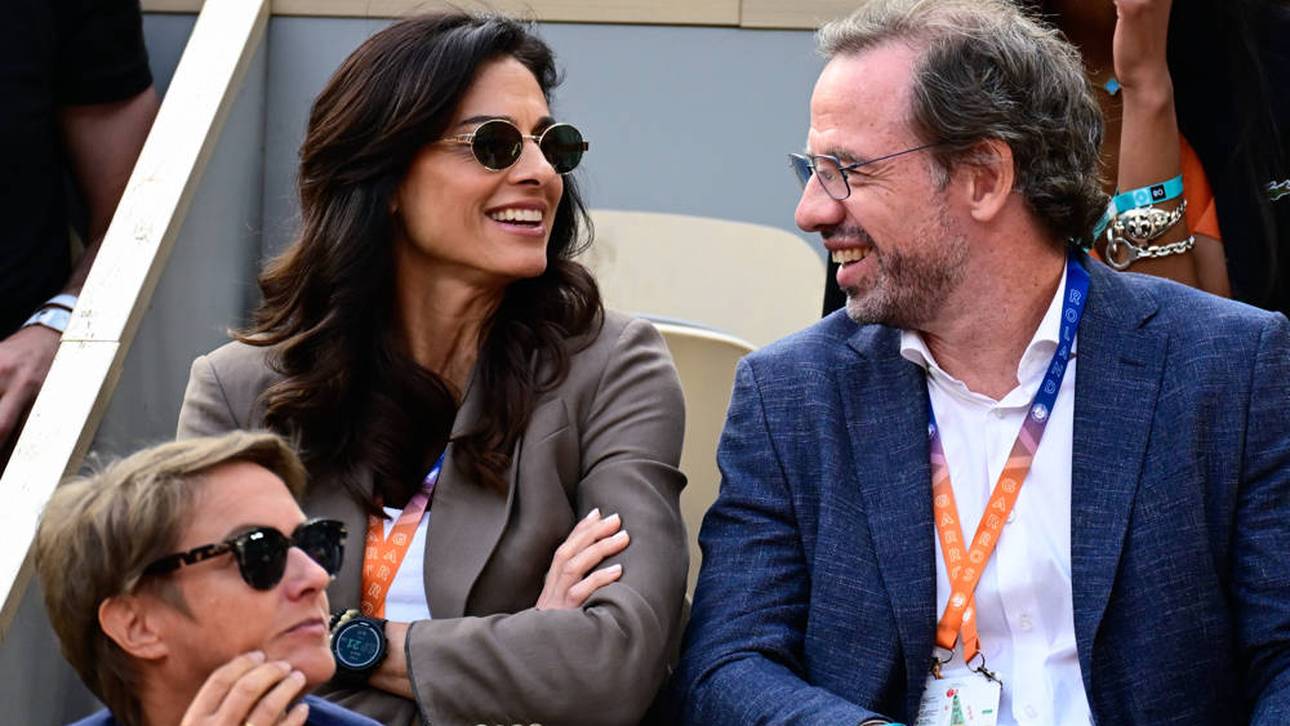 Gabriela Sabatini als Zuschauerin bei den French Open 2025