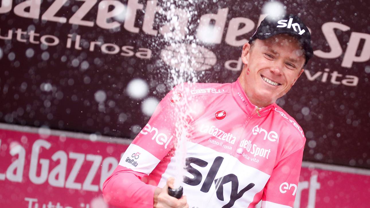 Froome dicht vor Giro-Gesamtsieg