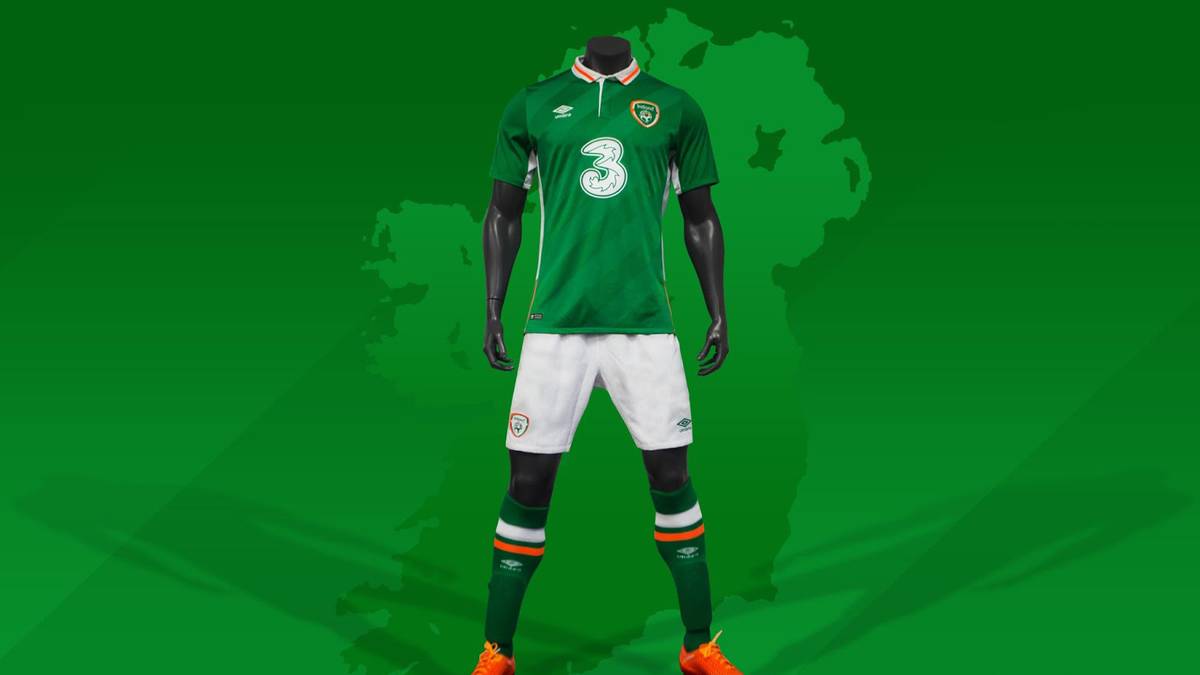 IRLAND: Du bist fröhlich und feierst gerne ausgelassen? Dann passt das grüne Trikot der Iren gut zu dir!