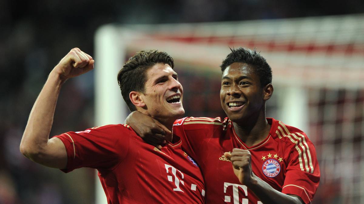 Auch in der Spielzeit 2011/12 trifft Gomez nach Belieben: 12 Tore in der Champions League, 26 in der Bundesliga - insgesamt 41 Treffer schießt der deutsche Nationalspieler für den FC Bayern