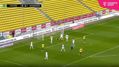 Die Highlights der Partie Alemannia Aachen - SV Wehen Wiesbaden aus der 3. Liga im Video.