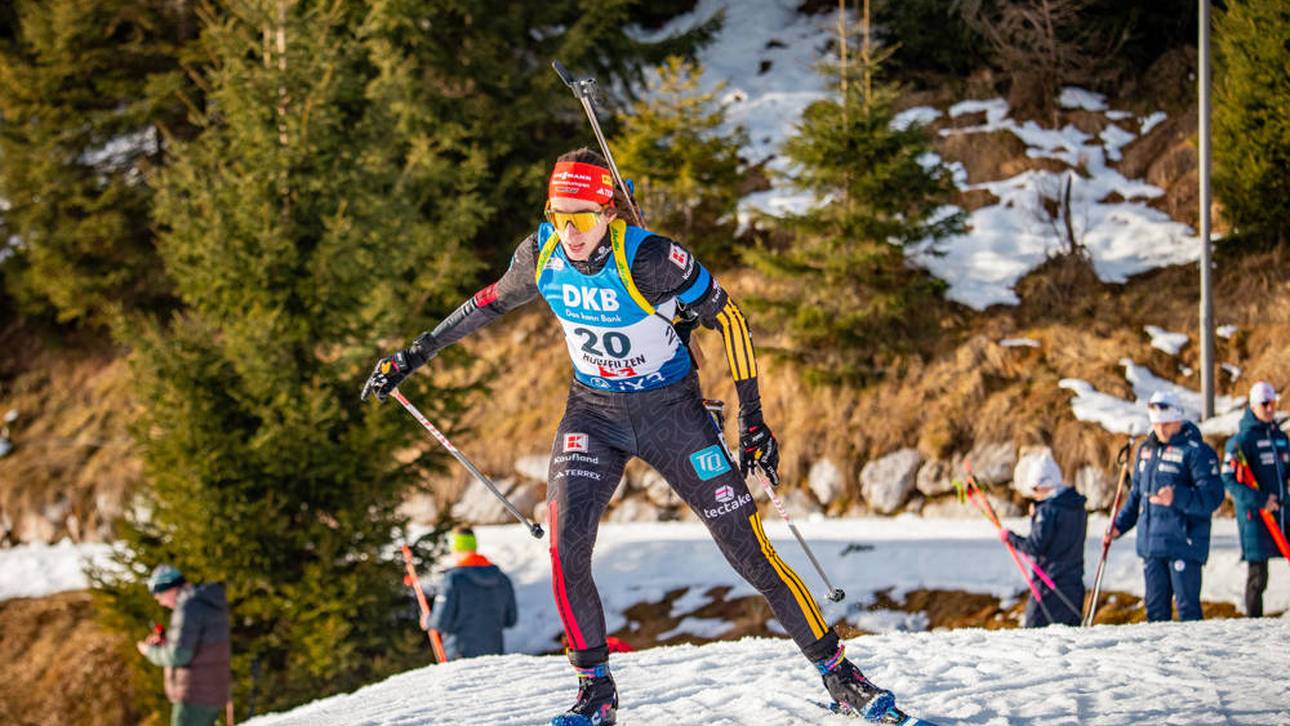 Deutsches Biathlon-Duo in Lauerstellung