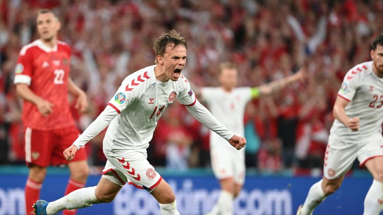 Dänemark forsch vor Wales-Duell