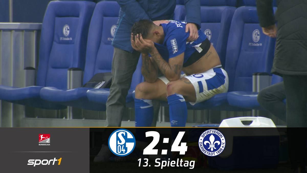 FC Schalke 04 - SV Darmstadt 98 (2:4): Tore und Highlights | 2. Bundesliga