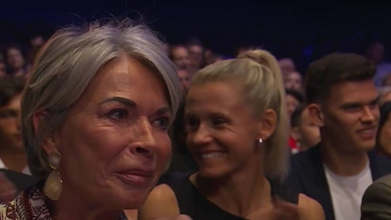 Martina Rummenigge, Ehefrau von Karl-Heinz Rummenigge, saß am Samstagabend im Publikum