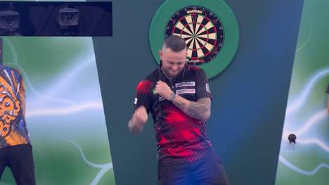 Joe Cullen spielt eine durchwachsene Saison, zeigt aber im Ally Pally ein anderes Gesicht und gewinnt deutlich gegen Bradley Brooks.