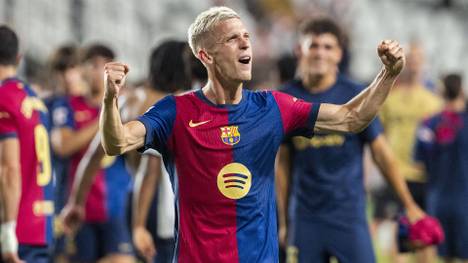 Bei seinem Debüt für den FC Barcelona wird Dani Olmo mit seinem Tor bei Rayo Vallecano direkt zum Matchwinner für das Team von Hansi Flick. Der Transfer könnte sich als entscheidendes Puzzlestück für Barca erweisen - ist aber nicht unumstritten.