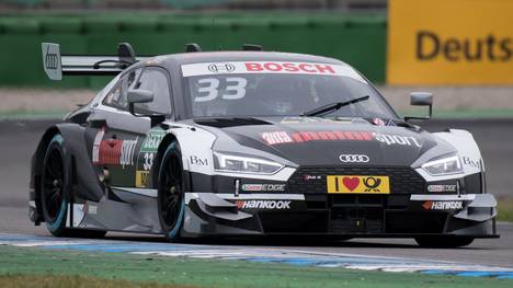 Audi-Wagen wie dieser von Rene Rast werden auch in der kommenden Saison in der DTM zu sehen sein