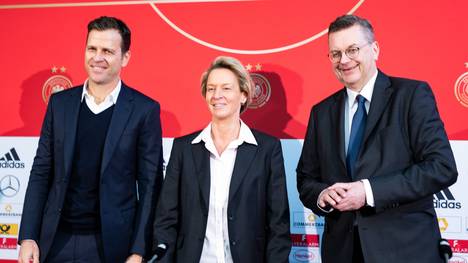 The DFB Unveils The New Head Coach Of The Women's National Team Martina Voss-Tecklenburg