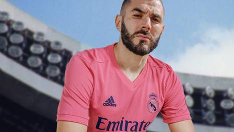 Real Madrid hat die Trikots für die Saison 2020/21 vorgestellt. Die Königlichen gehen in Rosa auf Titeljagd.