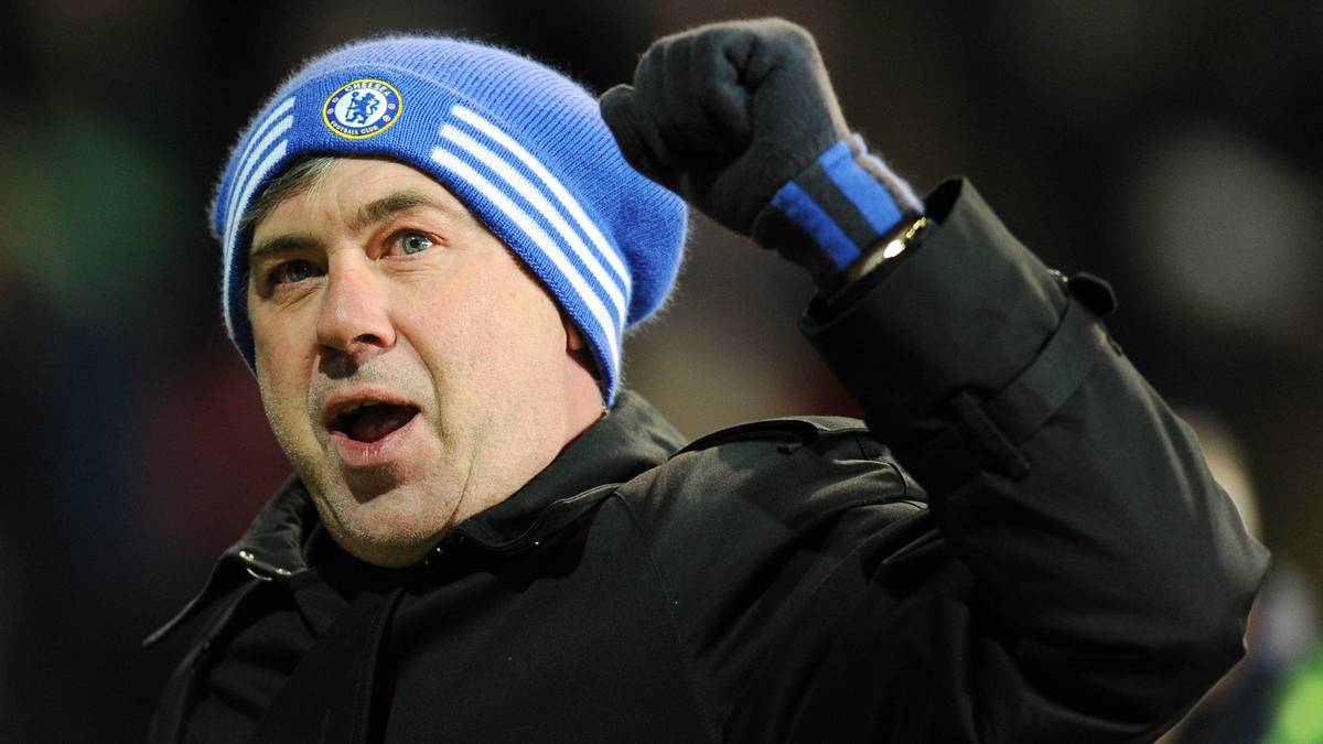 PLATZ 5 - CARLO ANCELOTTI (FC Chelsea): 157 Punkte aus 76 Spielen, ein Meistertitel - PUNKTESCHNITT: 2,07 pro Spiel