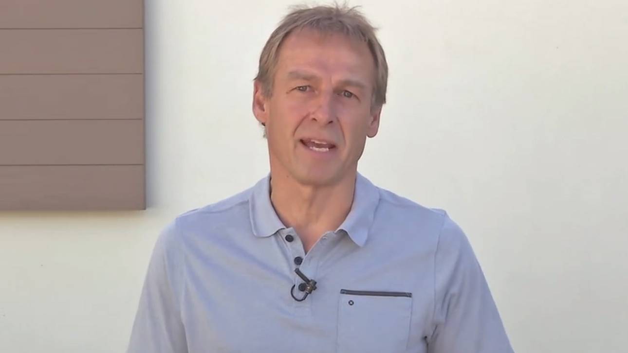 Klinsmann nimmt per Video Abschied