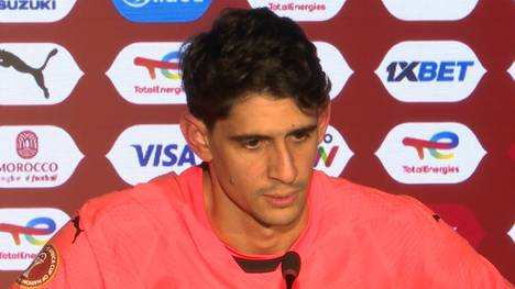 Im Elfmeterschießen gewann Marokko das Spiel gegen Nigeria und zog ins Finale ein. Torwart Yassine Bounou erklärt, dass man als Keeper in solchen Momenten oftmals das Quäntchen Glück braucht.