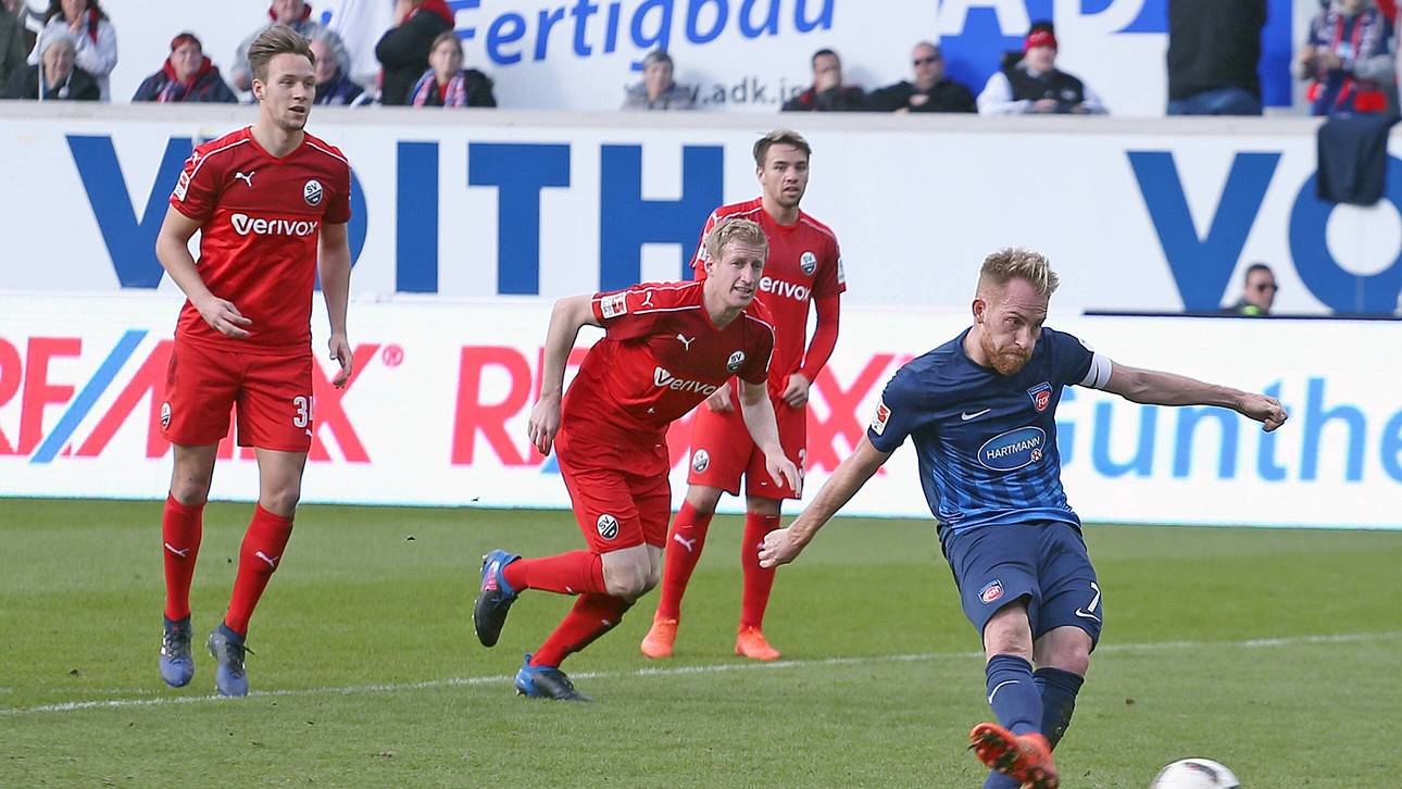 Aufholjagd rettet Heidenheim Punkt