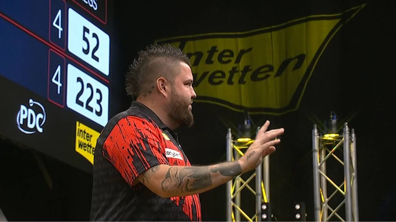 European Darts Matchplay: Michael Smith besiegt Josh Rock im Achtelfinale