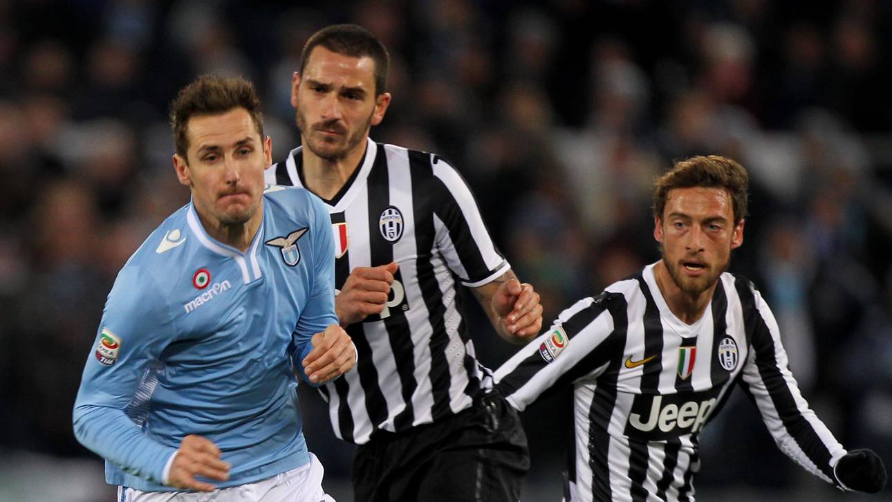 Top-Duell in Italien: Juve gegen Lazio