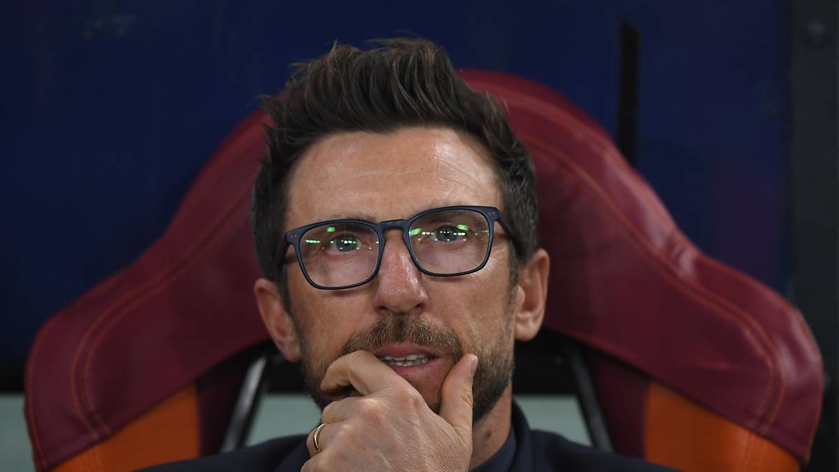 PLATZ 9 - EUSEBIO DI FRANCESCO (AS ROM): Vergangene Saison noch Trainer von Sassuolo Calcio. Der lebende Beweis, dass die Roma-Bosse ein gutes Gespür haben