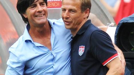 Joachim Löw und Jürgen Klinsmann während der WM in Brasilien