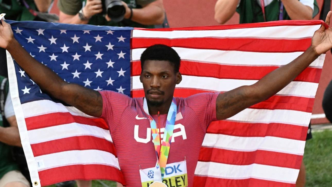 Kerley so schnell wie einst Carl Lewis