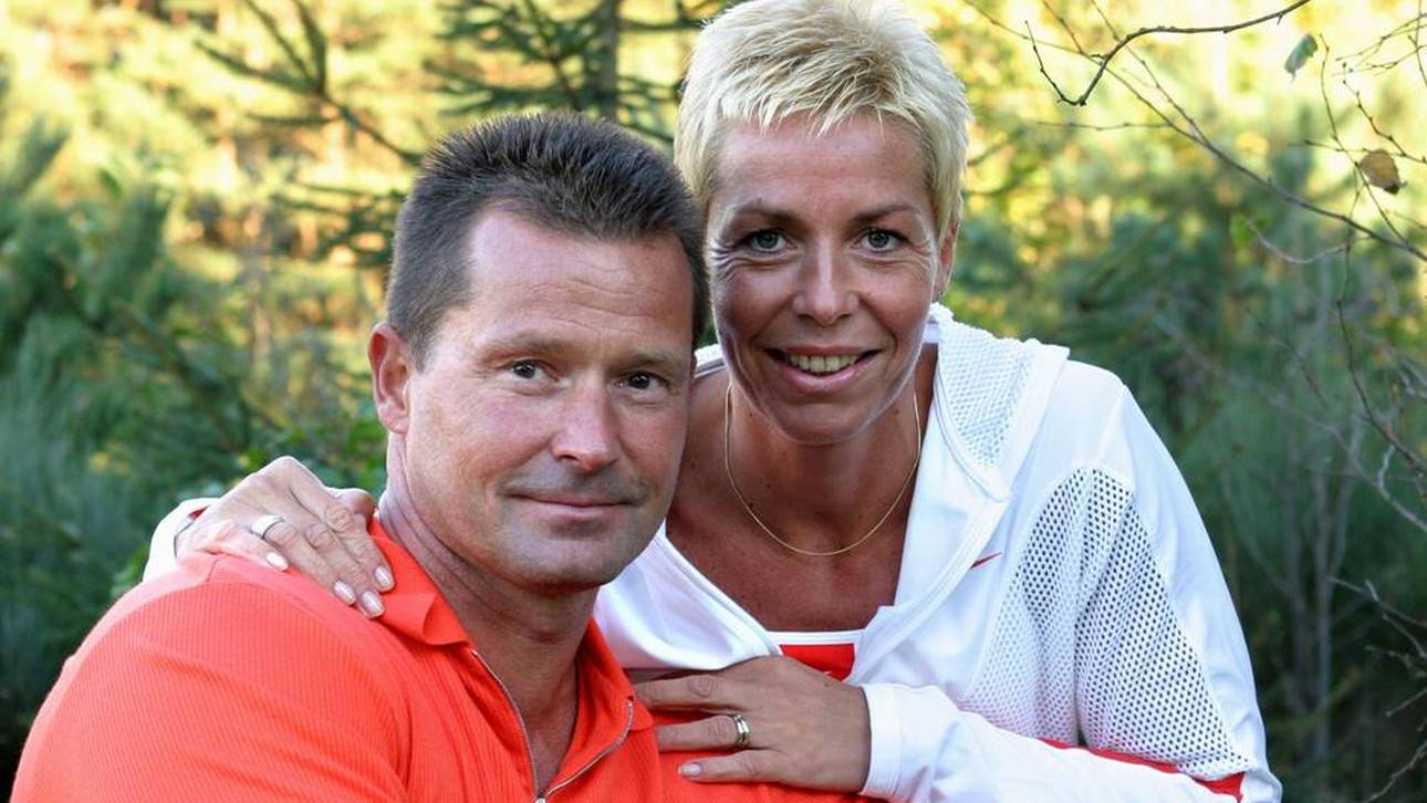 Grit Breuer mit Thomas Springstein am 7. Januar 2006 