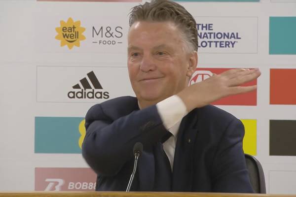 Van Gaal prahlt: Nur wegen mir gewonnen