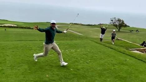 Der Ex-Fußballstar Gareth Bale versucht sich seit seinem Karriereende im Januar als Amateur-Golfer, jetzt durfte der Waliser seinen allerersten Hole-in-One-Schlag bejubeln.