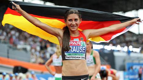 Gesa Felicitas Krause wurde Europameisterin über 3000 m Hindernis