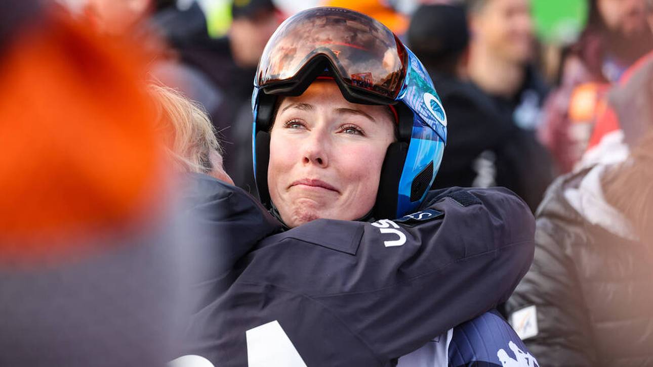 Rekord-Coup: Tränen bei Shiffrin