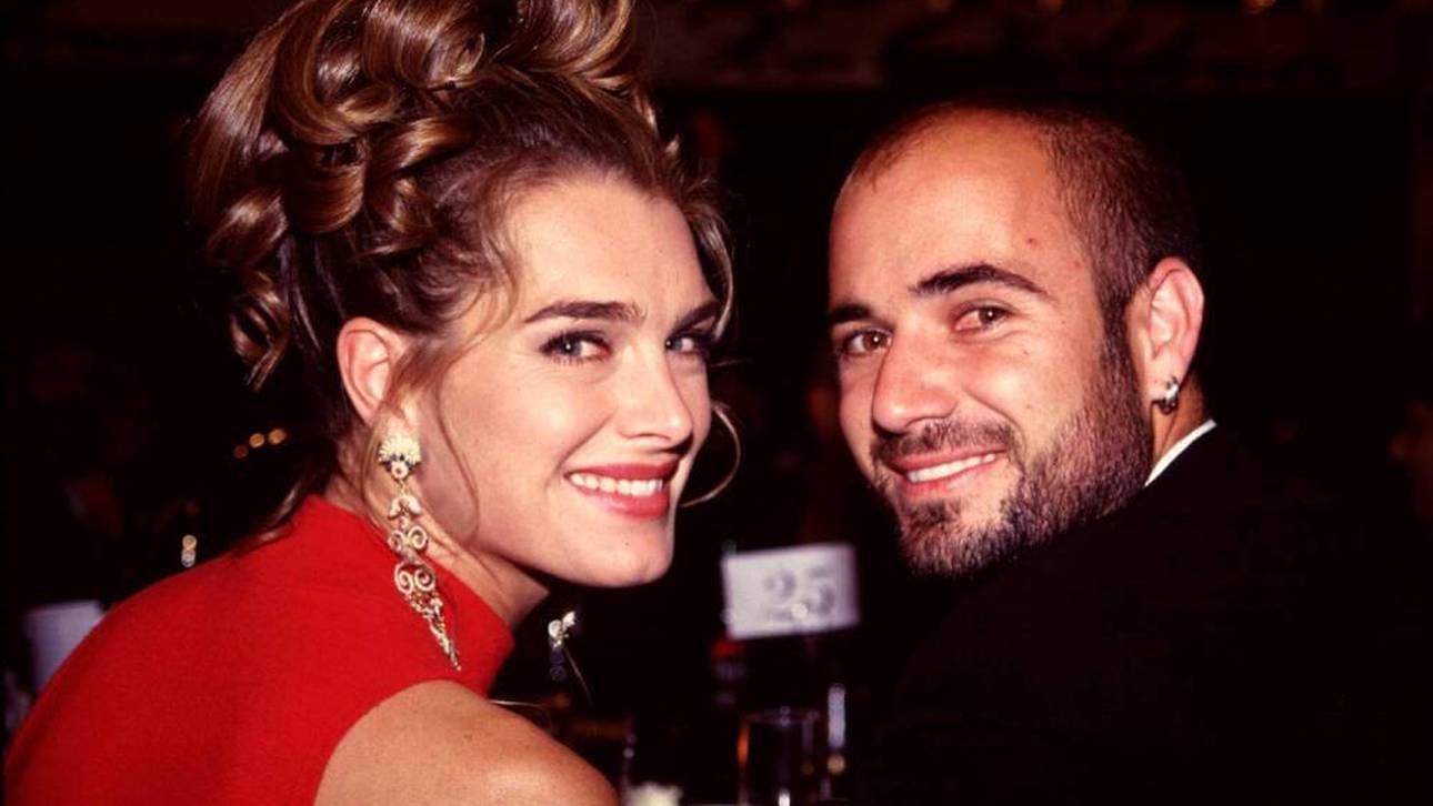 Andre Agassi war zwischen 1997 und 1999 verheiratet mit Brooke Shields