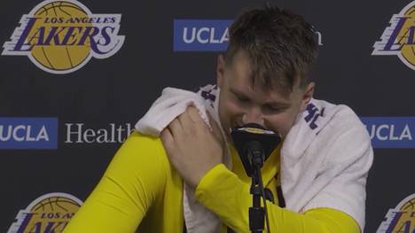 Luka Doncic zeigt sich nach dem ersten Spiel gegen seinen Ex-Verein, Dallas Mavericks, sichtlich mitgenommen. Teilweise habe er gar nicht gewusst, was er auf dem Court gemacht habe, so der Slowene.