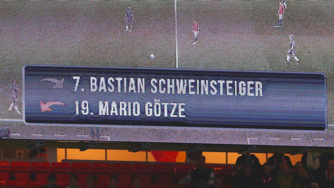 Panne: Schweinsteiger eingewechselt