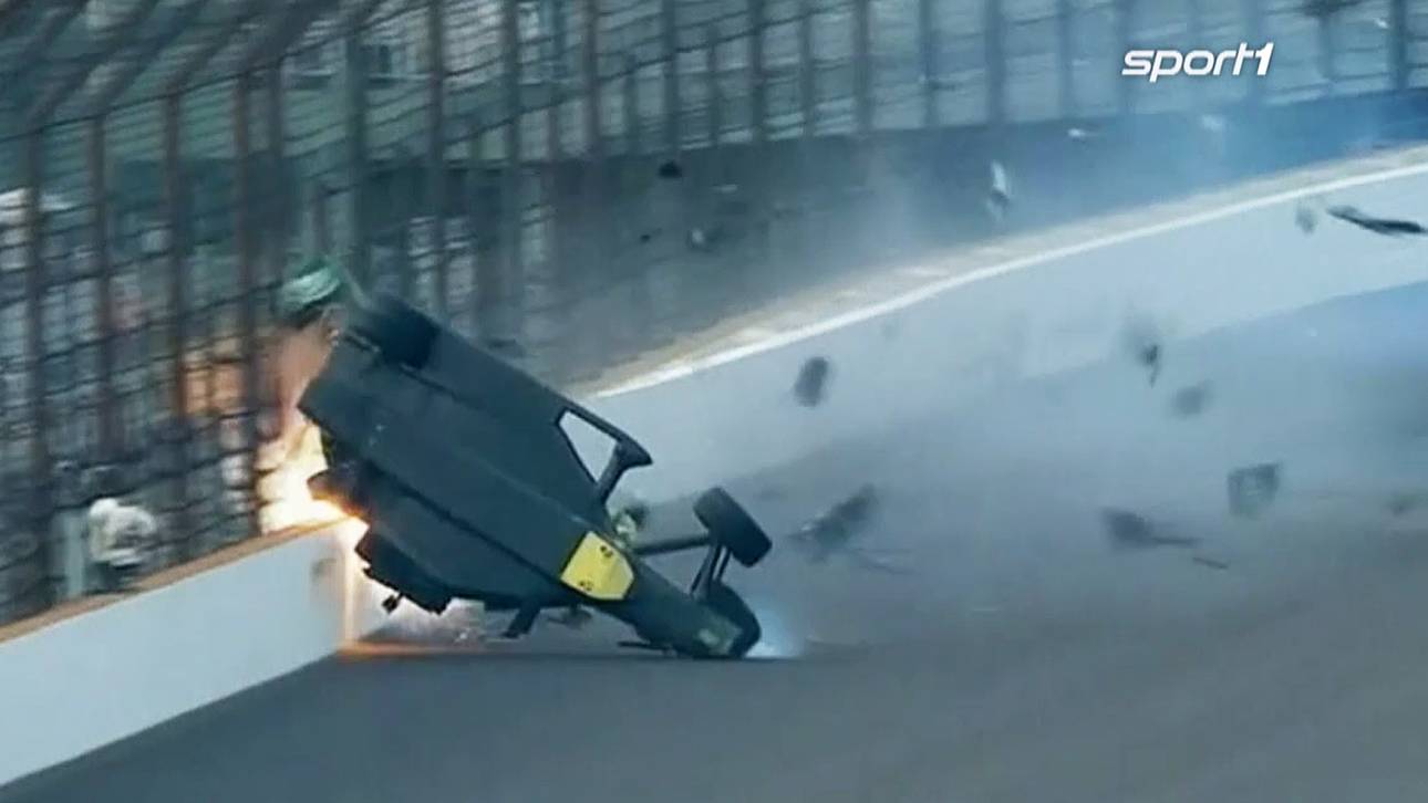 Nächster schwerer Crash in Indy
