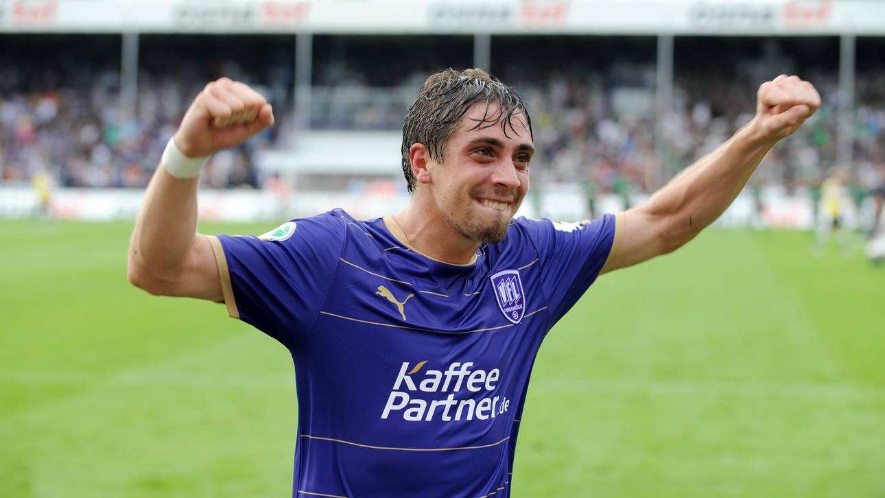Marco Neppe 2011 bei einem Drittliga-Spiel für den VfL Osnabrück