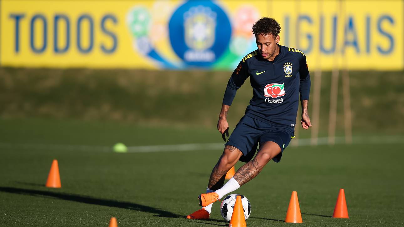 Neymar trainiert wieder mit Ball