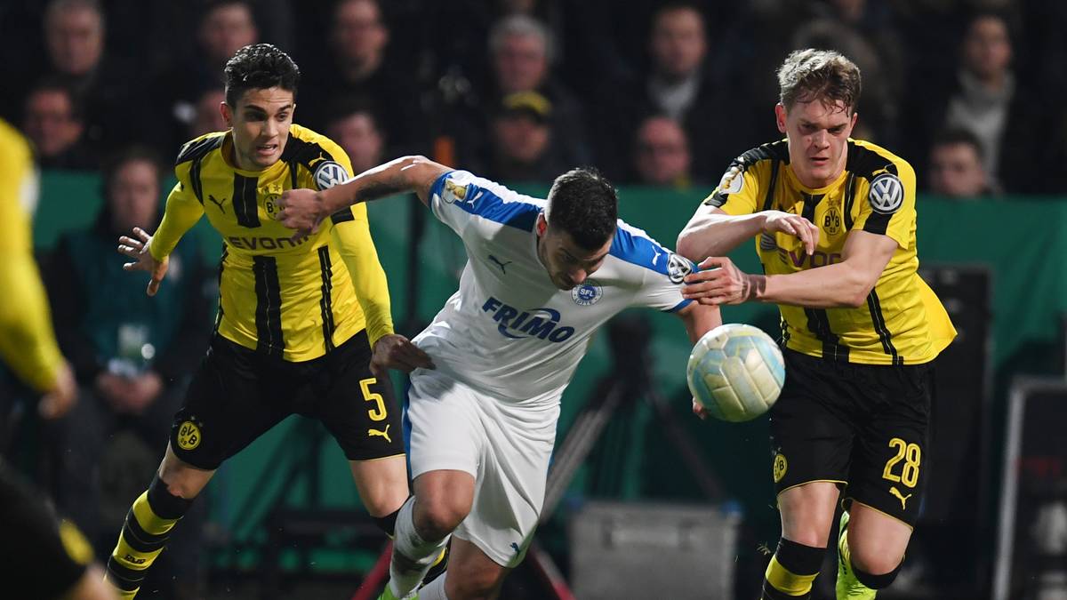 Der Außenseiter wehrt sich weiter nach Kräften, gegen einen stärker werdenden BVB ist für Lotte aber nichts mehr zu holen...