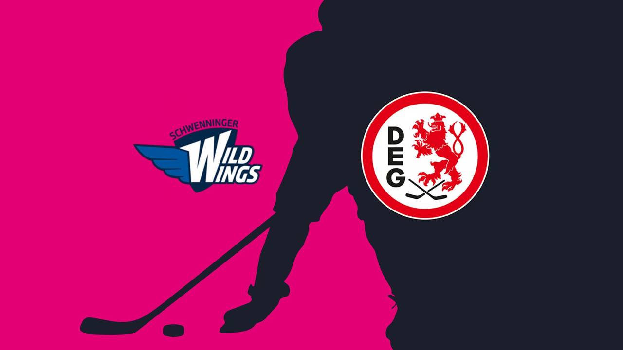 Schwenninger Wild Wings - Düsseldorfer EG: Tore und Highlights | PENNY DEL
