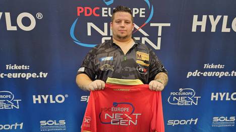 Steven Noster tritt bei PDC Europe NEXT GEN an