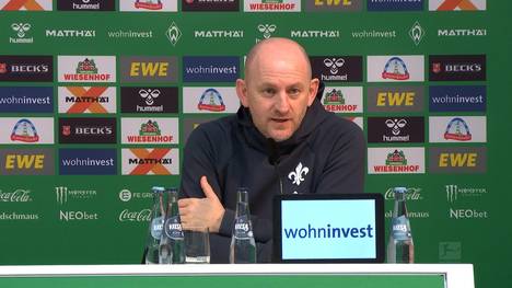 Der SV Darmstadt 98 hat gegen Werder Bremen ein Tor wegen Handspiel aberkannt bekommen, Thorsten Lieberknecht ist deswegen bedient.